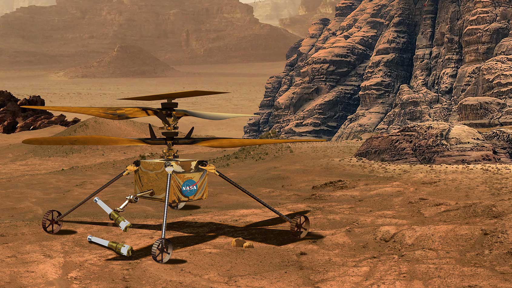 Mars Helicopter NASA JPL