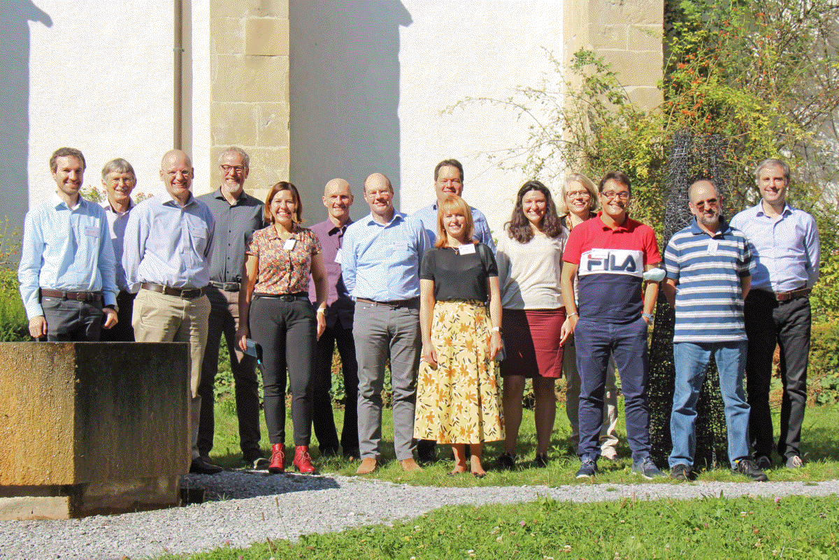 The participants of the Swiss RE’21 Hub at Kloster Kappel